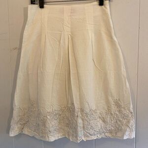 Sweet by Miss Me Cotton Embordered Sequin Womens Skirt Size Small